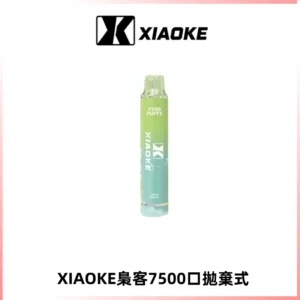 XIAOKE梟客7500Puffs跑馬燈拋棄式電子煙 可發光一次性